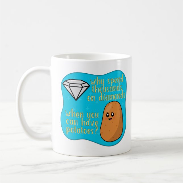 Mug Pommes de terre > Diamants (Gauche)