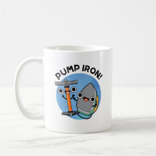 Mug Pompe Fer amusant Exercice Pun