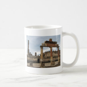 Mug Pompeii - colonnes restantes de l'arcade