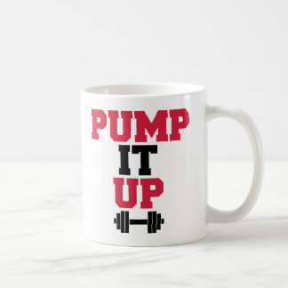 Mug Pompez-le vers le haut de la citation de gymnase