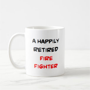 Mug pompier à la retraite