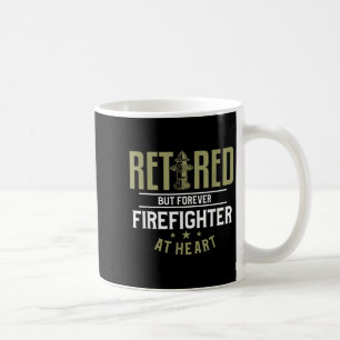 Mug Pompier À La Retraite Mais À Jamais À La Retraite