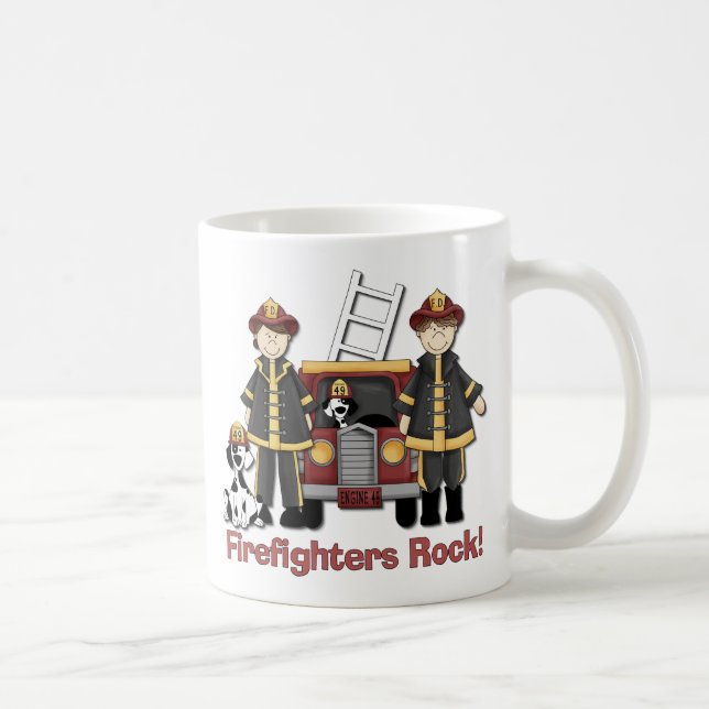 Mug Pompiers Rock (Droite)
