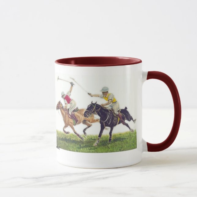 Mug Poneys de polo (Droite)
