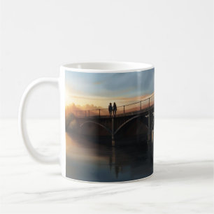 Mug Pont Au-Dessus D'Une Rivière