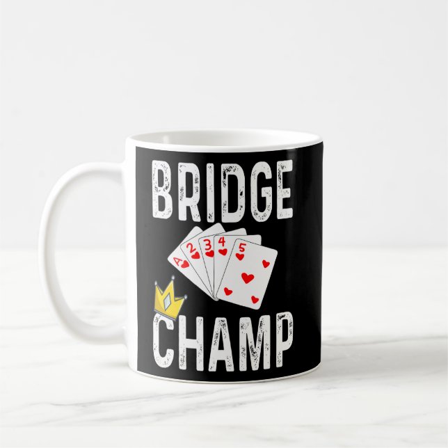 Mug Pont Carte Jeu Pont Champ Jouer Cartes Humour (Gauche)