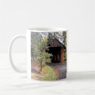 Mug Pont couvert romantique en Orégon