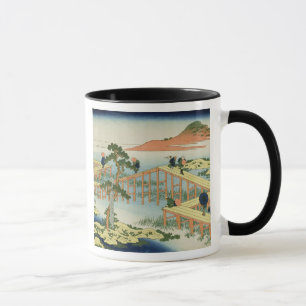 Mug Pont de huit parts, province de Mucawa, Japon,