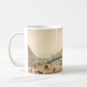 Mug Pont de Liffey à Dublin par Samuel Frederick Broca