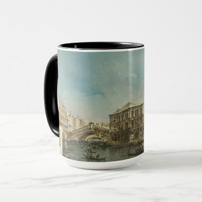 Mug Pont de Rialto avec le dei Camerlenghi de Palazzo (Devant gauche)