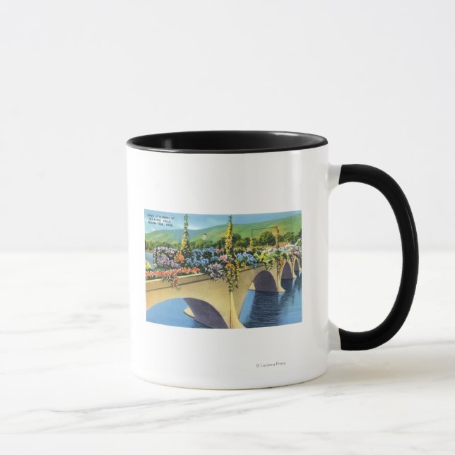 Mug Pont des fleurs de Shelburne Falls (Droite)