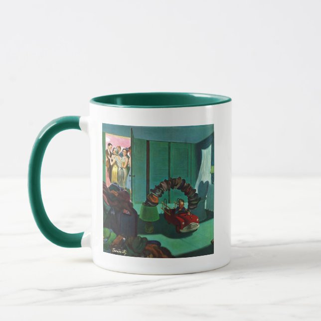 Mug Pont en casquette (Gauche)