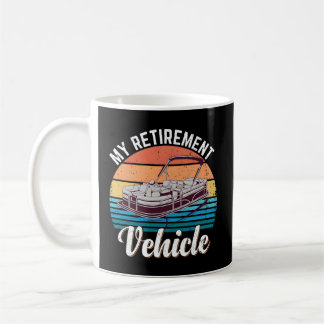Mug Pontoon Bateau Mon Retiret Ponton Véhicule Capitai