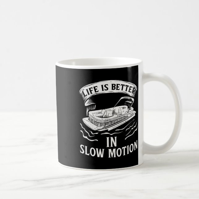 Mug Pontoon Pontoon Toon Pantoon Pontoon Boat Lake (Droite)