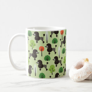 Mug Poodle dans le parc