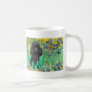 Mug Poodle (noir 1) - Irises