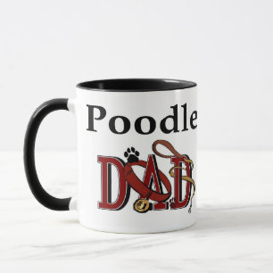 Mug Poodle papa cadeaux