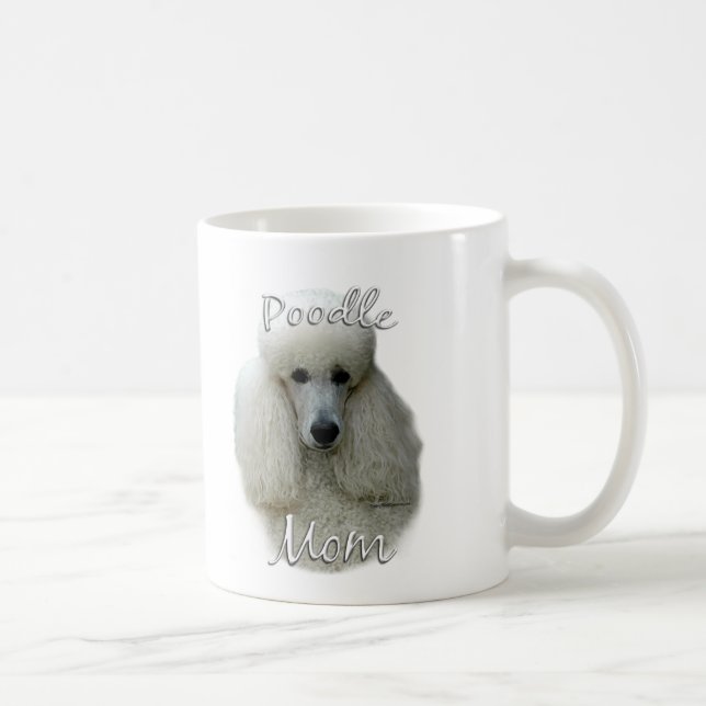 Mug Poodle (wht) Maman 2 (Droite)