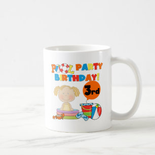 Mug Pool Party 3e anniversaire T-shirts et cadeaux