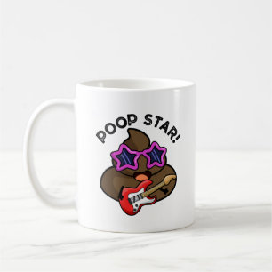 Mug Poop Star Funny Pop Star Pun