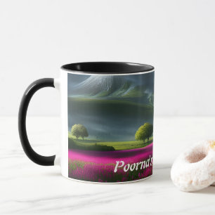 Mug Poorna's Morning Tea personnalisé personnalisable