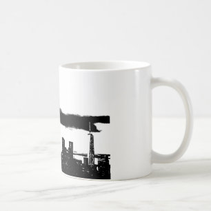 Mug Pop Art Black White New York City
