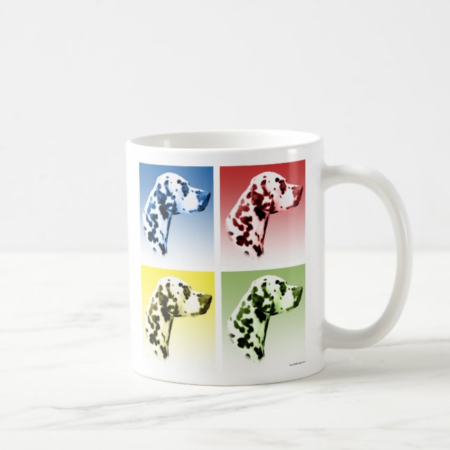 Mug Pop Art dalmate (Droite)