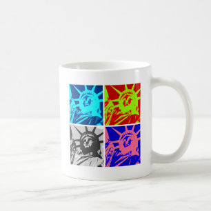 Mug Pop Art Lady Liberty New York City