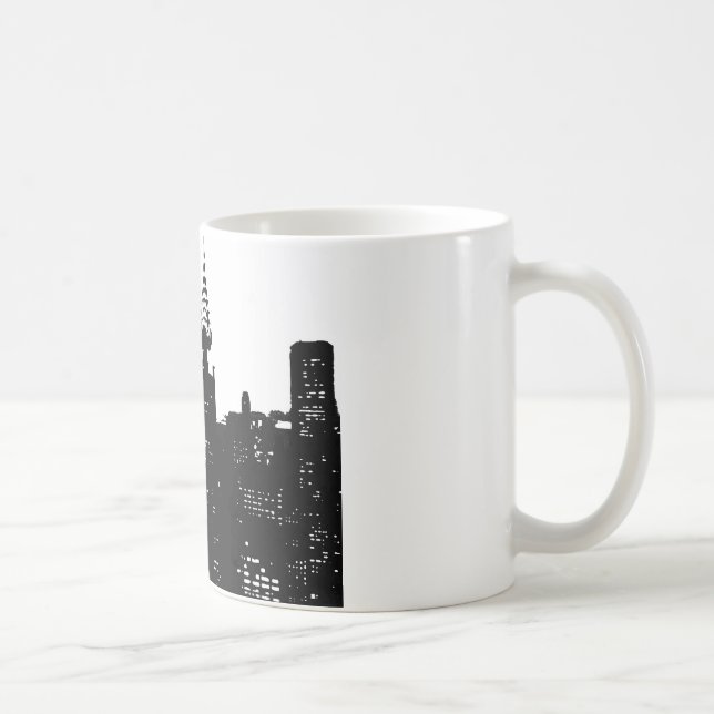 Mug Pop Art New York Silhouette (Droite)