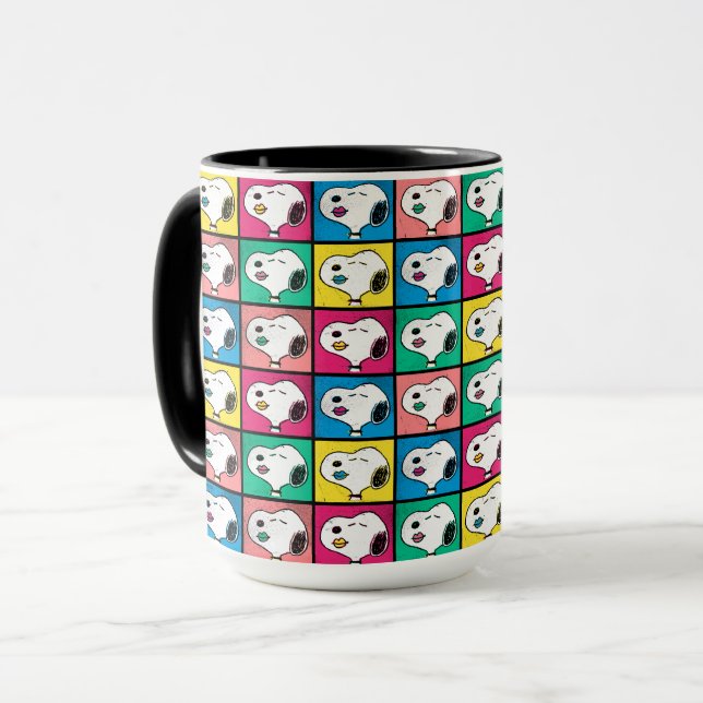 Mug Pop Art Snoopy Lips | Mod pour vous Motif (Devant gauche)