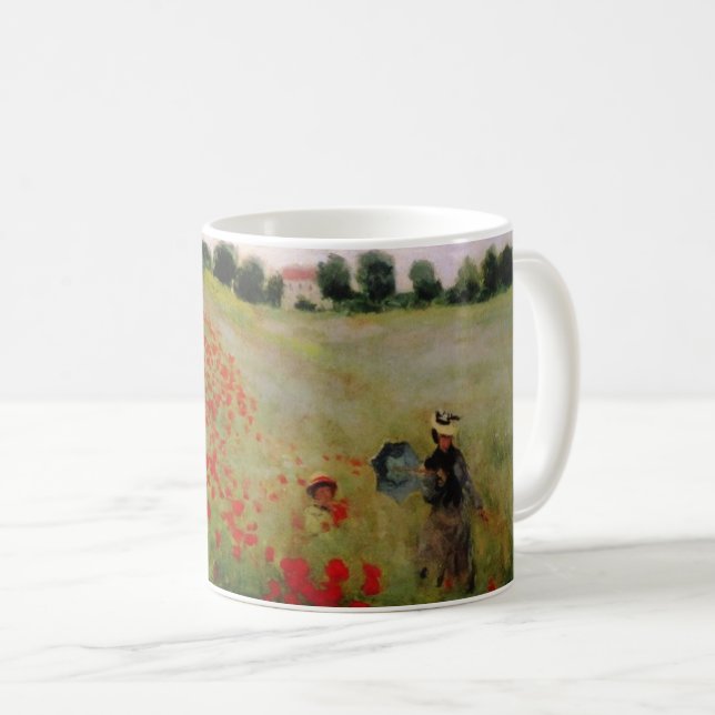 Mug Poppies Monet (Devant droit)