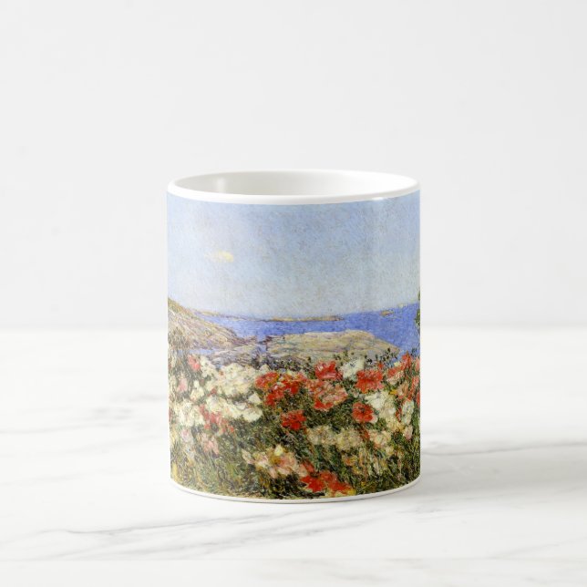 Mug Poppies sauvages sur les îles de Shoals (Centre)