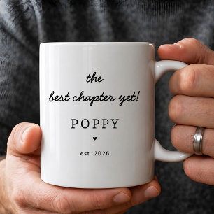 Mug Poppy Personnalisé Cadeau Nouveau Grand-Père