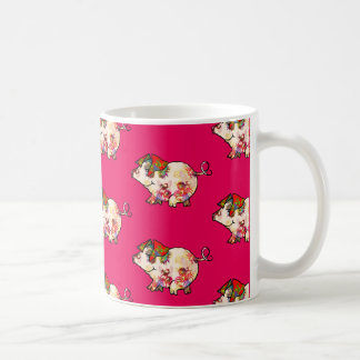 Mug Porc cosmique d'amour de Litte