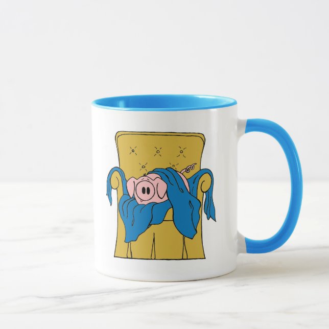 Mug Porc d'abattis dans une couverture (Droite)