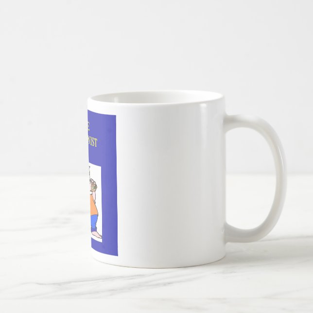 Mug porc de chauvin masculin (Droite)