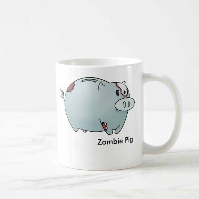 Mug Porc de zombi (Droite)