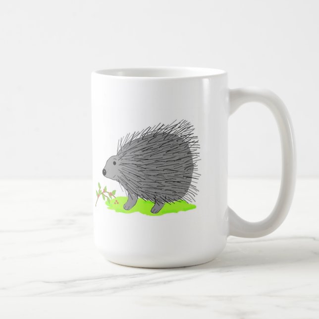 Mug Porcupine de dessin (Droite)