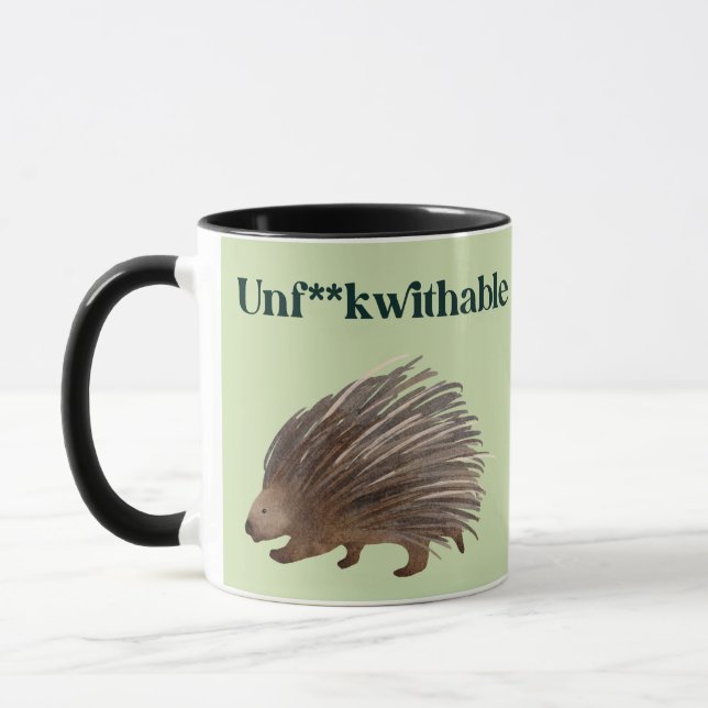 Mug Porcupine unf**connaissable (Gauche)