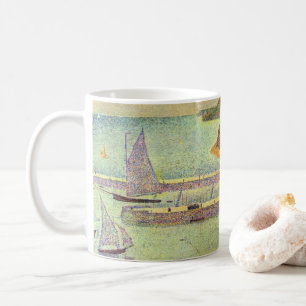 Mug Port-en-Bessin, marée haute par Georges Seurat