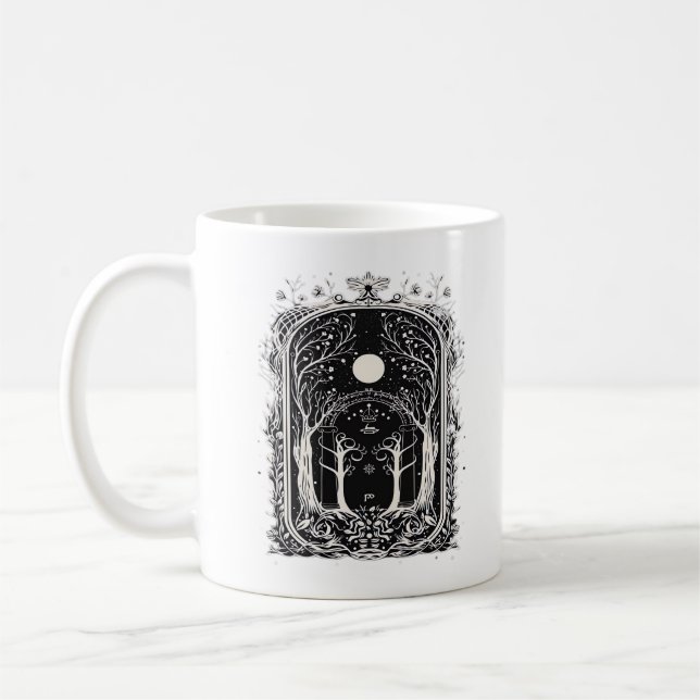 Mug Portail Fantastique Goblincore vers le Classique (Gauche)