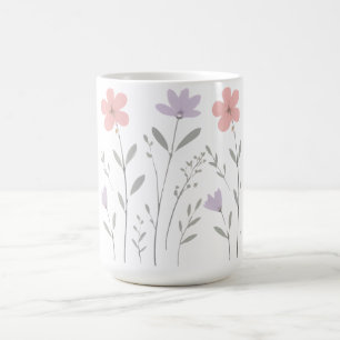 Mug Porte-documents Fleurs Pastel Bloom pour adolescen