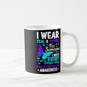 Mug Porter Turquoise &amp ; Purple Pour Quelqu'Un Qui 