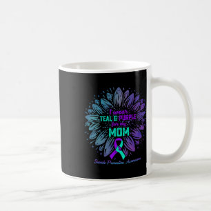Mug Porter Turquoise Et Violet Pour Ma Mère Prévention