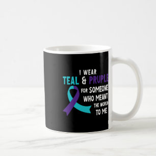 Mug Porter Turquoise Violet Pour Quelqu'Un Prévention