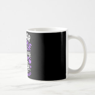 Mug Portez du violet pour le mois de sensibilisation a