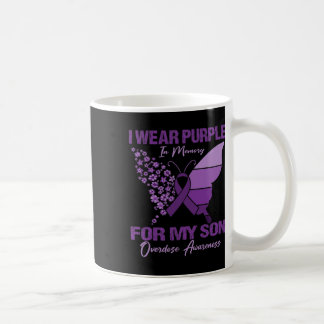 Mug Portez Le Violet En Mémoire Pour Mon Fils Adjudica