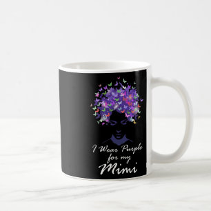 Mug Portez Le Violet Pour Ma Mère Mimi Soutenez Alzhei