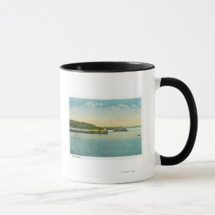 Mug Portland, MaineView du phare d'insecte