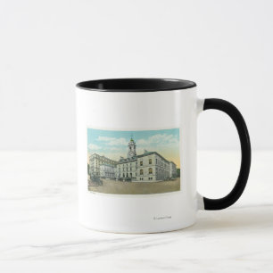 Mug Portland, MaineVue extérieure de l'hôtel de ville